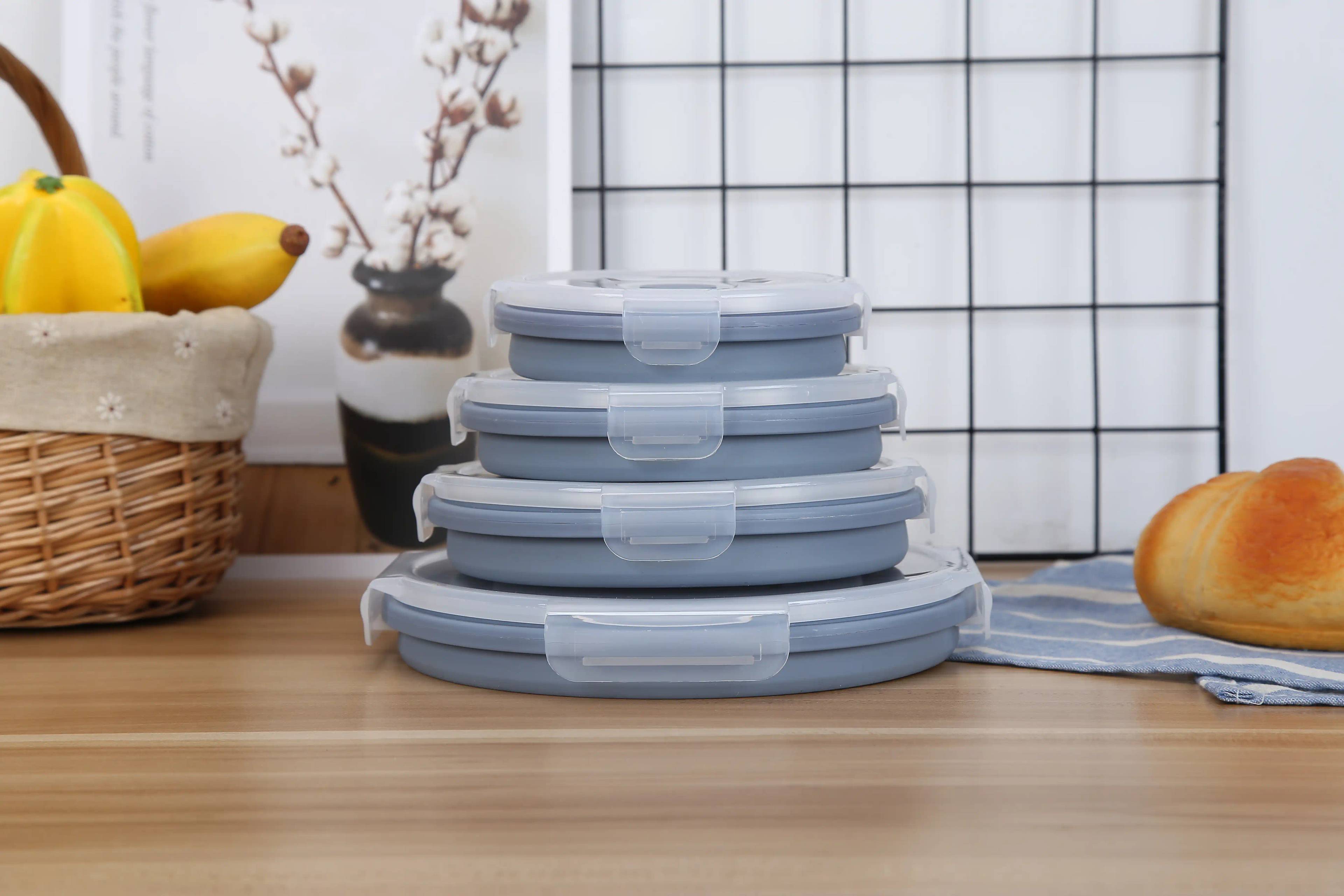 Revolutionize Your Kitchen With Our Round Foldable Lunch Box