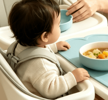 Cloud Shape Food Grade Silicone Kids Placemat, Baby Dining Table Mat
