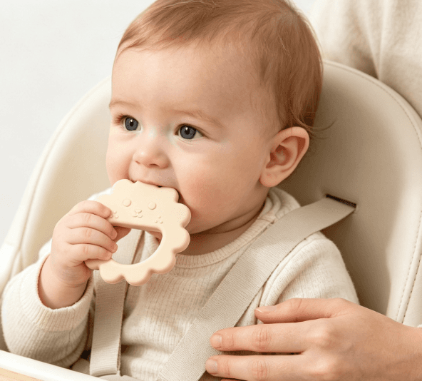 Silicone Lion Baby Teether