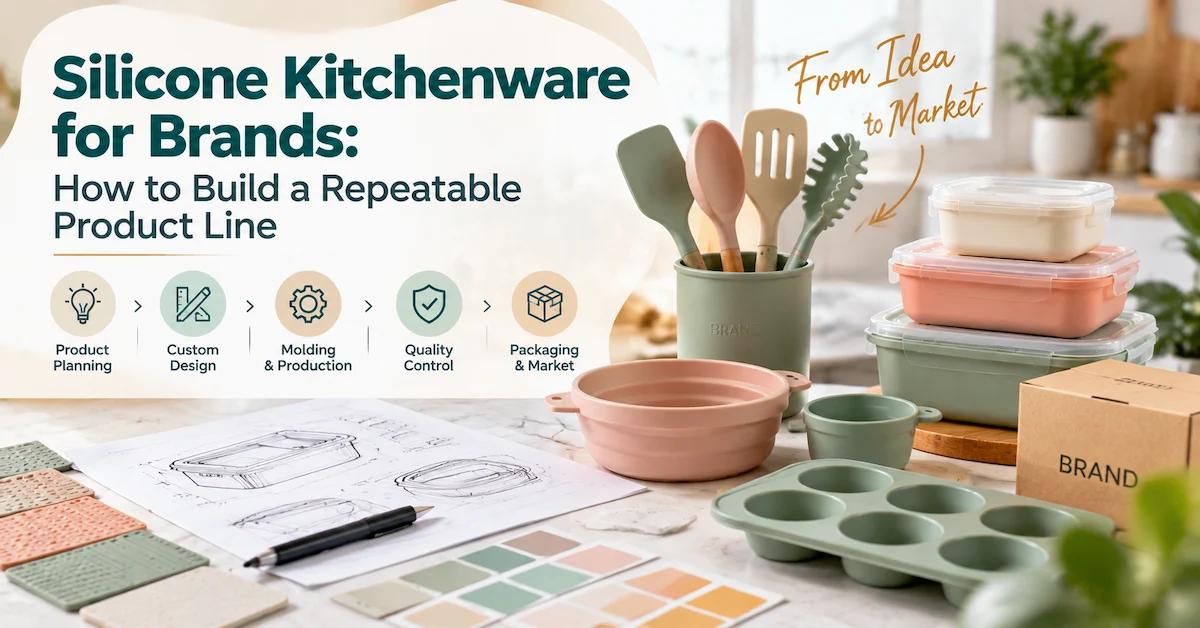 Silicone Kitchenware for Brands: How to Build a Repeatable Product Line