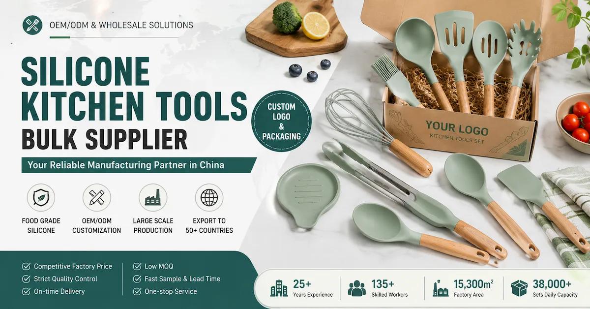 Silicone Kitchen Tools Bulk Supplier: A Practical Guide for Importers and Brands