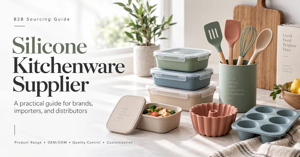 Silicone Kitchenware Supplier Selection Guide: How Brands Find Reliable Manufacturing Partners