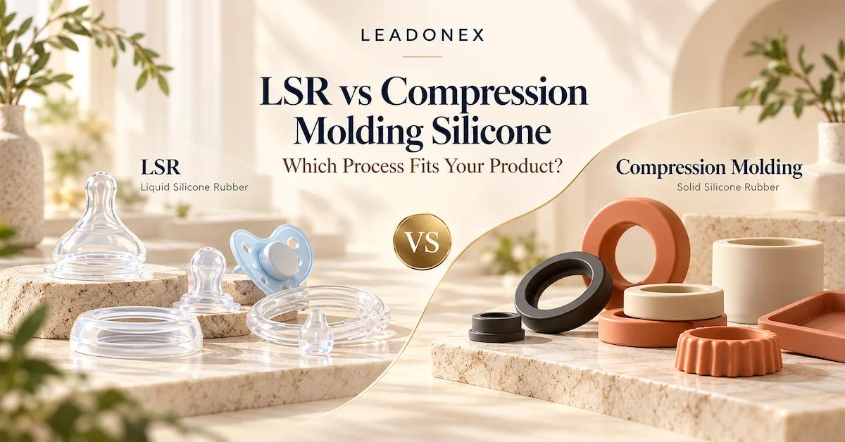 LSR vs Compression Molding Silicone: Which Process Fits Your Product?