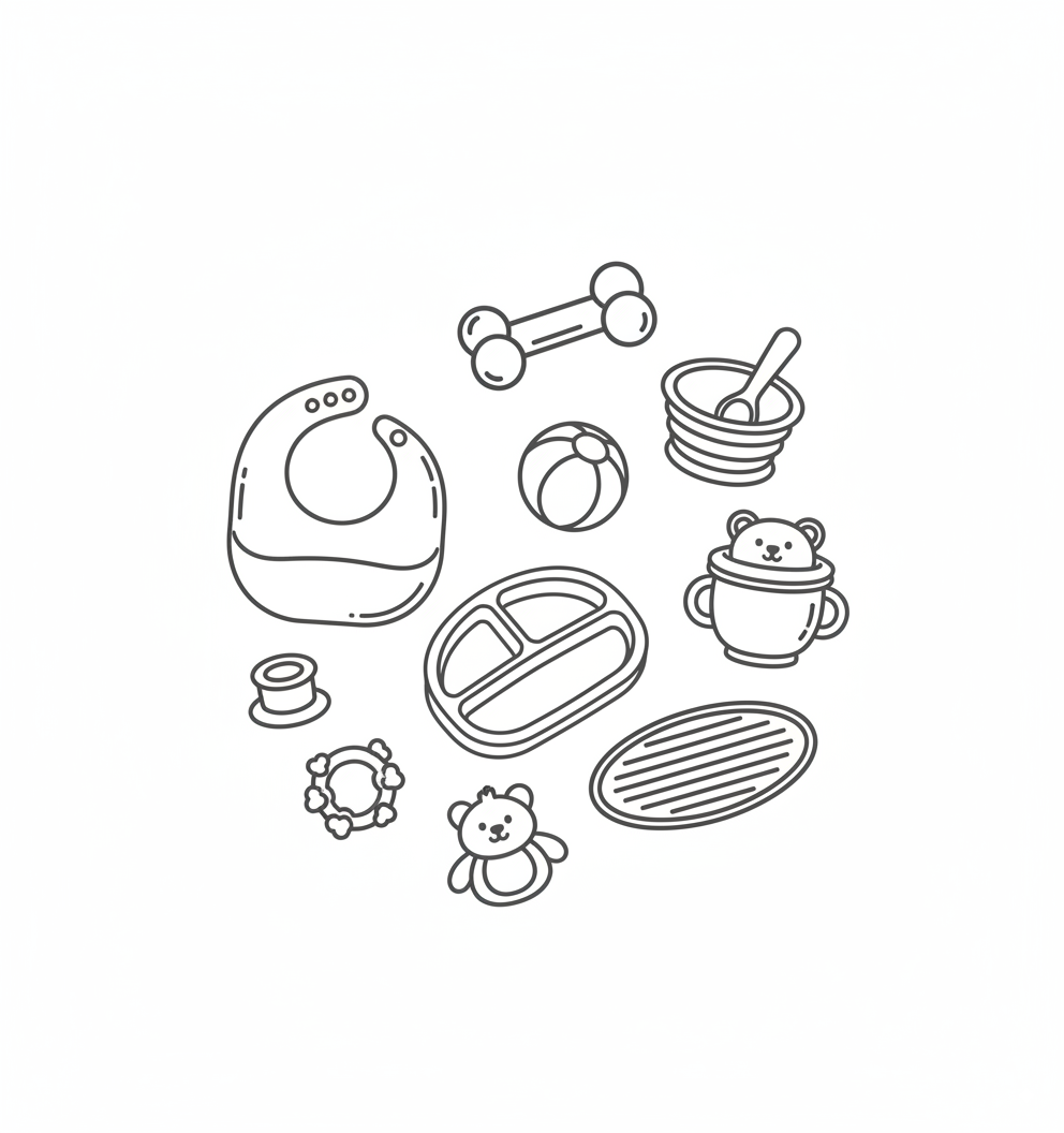 Baby Tableware & Toys